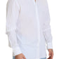 Dolce & Gabbana Elegance Reimagined White Cotton Dress Shirt