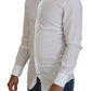 Dolce & Gabbana Elegant White Cotton Dress Shirt Slim Fit