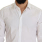 Dolce & Gabbana Elegant White Cotton Dress Shirt