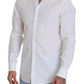 Dolce & Gabbana Elegant White Cotton Dress Shirt