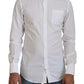 Dolce & Gabbana Elegant White Slim Fit Dress Shirt