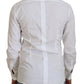 Dolce & Gabbana Elegant White Slim Fit Dress Shirt