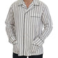 Dolce & Gabbana Elegant Striped Cotton Nightshirt