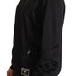 Dolce & Gabbana Elegant Black Full Zip Sweater