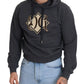 Dolce & Gabbana Elegant Grey Cotton Hooded Sweatshirt