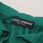 Dolce & Gabbana Elegant Cashmere Silk Green Pullover Sweater