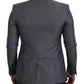 Dolce & Gabbana Elegant Light Gray Sicilia Blazer Jacket