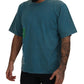 Dolce & Gabbana Elegant Crew Neck Cotton Tee in Blue