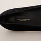 Dolce & Gabbana Elegant Patent Leather Flat Shoes