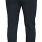 Dolce & Gabbana Elegant Blue Virgin Wool Trousers