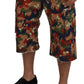 Dolce & Gabbana Italian Designer Multicolor Cargo Shorts