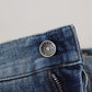 Dolce & Gabbana Stunning Tattered Denim Italian Jeans