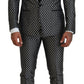 Dolce & Gabbana Elegant Black Silk Blend Slim Fit Suit