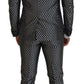 Dolce & Gabbana Elegant Black Silk Blend Slim Fit Suit