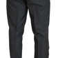 Dolce & Gabbana Sleek Silver Martini Slim Fit Three-Piece Suit