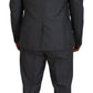 Dolce & Gabbana Sleek Silver Martini Slim Fit Three-Piece Suit