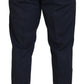 Dolce & Gabbana Elegant Blue Martini Men's Slim Fit Suit