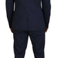 Dolce & Gabbana Elegant Blue Martini Men's Slim Fit Suit