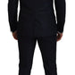 Dolce & Gabbana Sleek Martini Style Wool-Silk Men's Suit