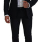 Dolce & Gabbana Sleek Martini Style Wool-Silk Men's Suit