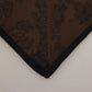 Scotch & Soda Chic Brown Patterned Square Scarf