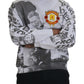 MSGM Elegant White Crewneck Cotton Sweater