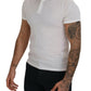 FRADI Elegant White Cotton Polo T-Shirt