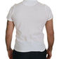 FRADI Elegant White Cotton Polo T-Shirt