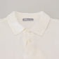 FRADI Elegant White Cotton Polo T-Shirt