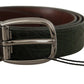 Dolce & Gabbana Elegant Italian Leather Crocodile Belt