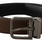 Dolce & Gabbana Classic Brown Leather Belt