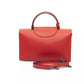 Baldinini Trend Red Leather Women Shoulder Bag