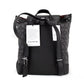 COACH Dempsey Black Smoke Signature Jacquard Canvas Logo Patch Backpack