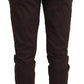 BENCIVENGA Elegant Brown Italian Designer Pants