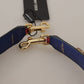 Dolce & Gabbana Red Exotic Leather Crystals Bag Shoulder Strap