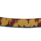 Dolce & Gabbana Yellow Red Leather Gold Tone Shoulder Strap
