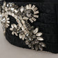 Dolce & Gabbana Elegant Rhinestone-Embellished Silk Belt