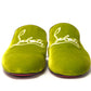 Christian Louboutin Bourgeon Lime Navy Coolito Flat Shoes