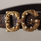 Dolce & Gabbana Elegant Snakeskin Leather Belt