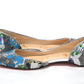 Christian Louboutin Multicolor Silver Flat Point Toe Shoe