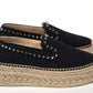 Christian Louboutin Obscur Black Platform Espadrille Espadrille Shoes