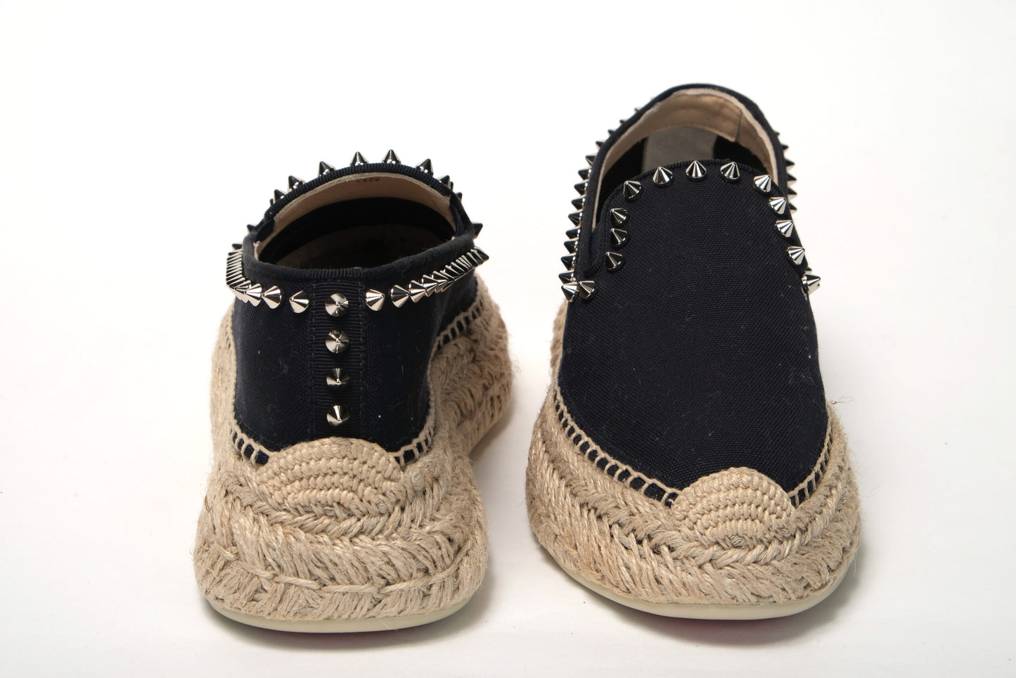 Christian Louboutin Obscur Black Platform Espadrille Espadrille Shoes