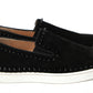 Christian Louboutin Black Pik Boat Flat Veau Shoes