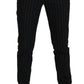 BENCIVENGA Elegant Striped Viscose Dress Pants for Men