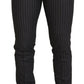 BENCIVENGA Elegant Striped Dress Pants for Men