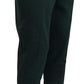 BENCIVENGA Elegant Dark Green Chino Trousers