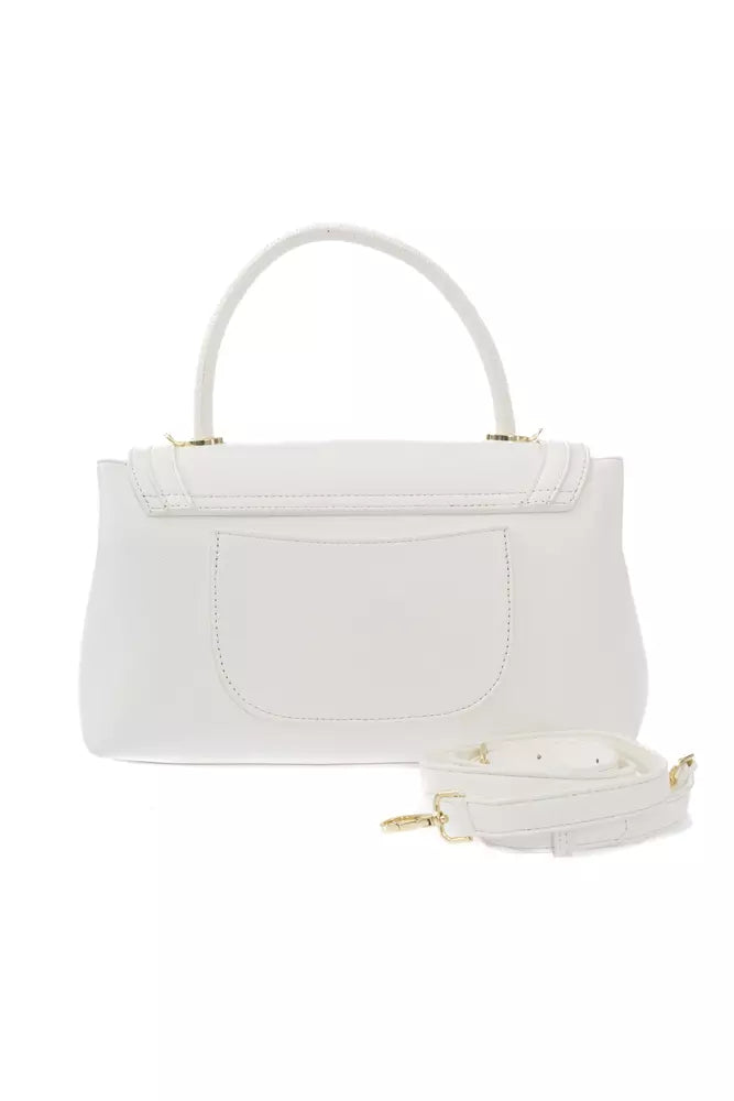 Baldinini Trend White Polyethylene Women Crossbody Bag