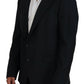 Dolce & Gabbana Elegant Dark Blue Single Breasted Blazer