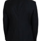 Dolce & Gabbana Elegant Dark Blue Single Breasted Blazer