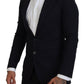 Dolce & Gabbana Elegant Black Single-Breasted Blazer